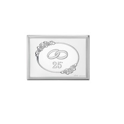 Placa Commemorativa 13x18cm EV9265/13V Aliances Roses 25 Anys