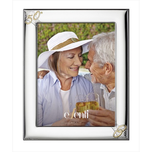 Cornice Portafoto Anniversario 13x18cm EV9100/13C Alleanze 50 Anni