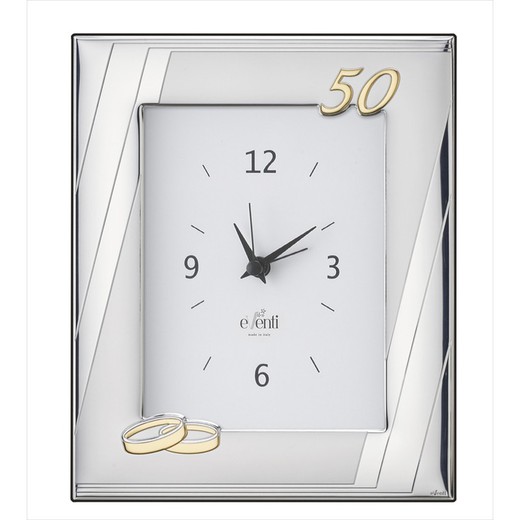 Portafotos Reloj Aniversario 10x15cm EV9190/01C Alianzas 50 Años