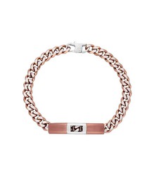 Pulsera Acero Bicolor Rosa Hombre Liska RB188BR-M Cadena