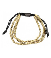 Pulsera Acero Dorado Liska Mujer SHA133-G Triple