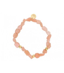 Pulsera Acero Dorado Liska Mujer SHA135-SUN Sunstone