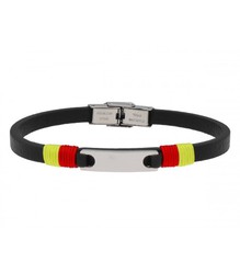 Pulsera Acero Hombre Liska 845BR1234 Sport Negra