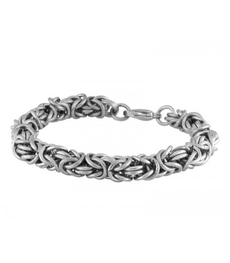 Pulsera Acero Hombre Liska 847BR180 Brazalete Entrelazado