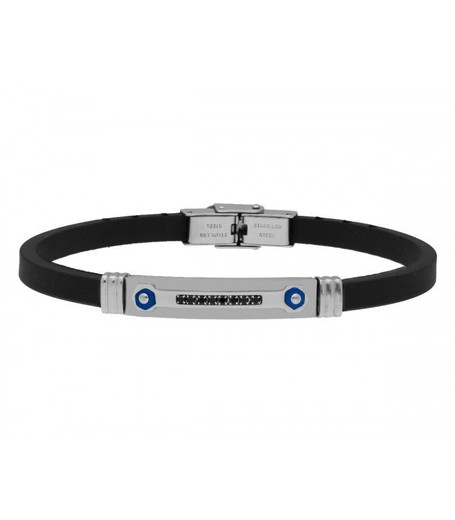 Pulsera Acero Hombre Liska MTC116BR Sport Negro