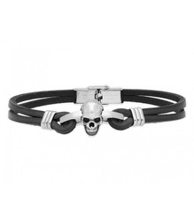 Pulsera Acero Hombre Liska RB113-N Calavera