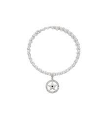 Pulsera Acero Mujer Liska BL017BR Alloy Estrella Circonitas Perla