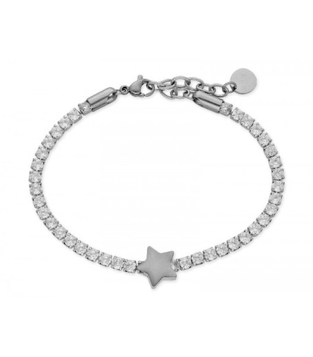 Pulsera Acero Mujer Liska RIM03 Circonitas Estrella