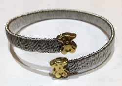Steel Bracelet Gold Bear 2 Ref. JC1202