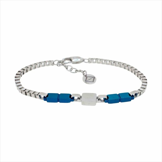 Pulsera Acero Sovrani AV0288 Azul