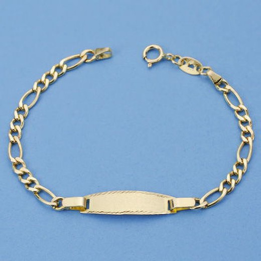 18kts Gold Baby Bracelet Cartier Slave 13,5cm 8000118