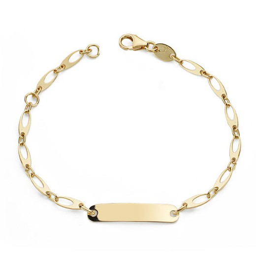 Bracciale bambino 18 kts Gold Slave Links 14cm 29000063