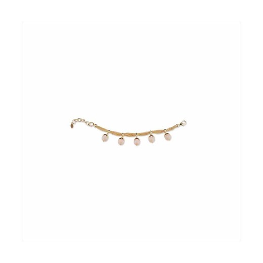 Pulsera Bronce 17+5cm Sovrani J8921 Dorado Piedras Rosa