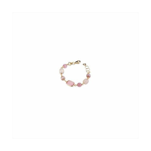 Pulsera Bronce 19+3cm Sovrani J8507 Cassandre Dorado Piedra Rosa