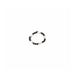 Pulsera Bronce 6cm Sovrani J10644 Agata Negra Y Blanca Latón