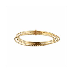 Pulsera Bronce 7cm Sovrani J9796 Rigida 4 Filas Latón