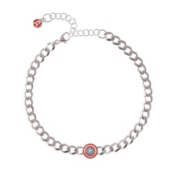 Bracciale in argento Capitan America MAG1010B Avengers