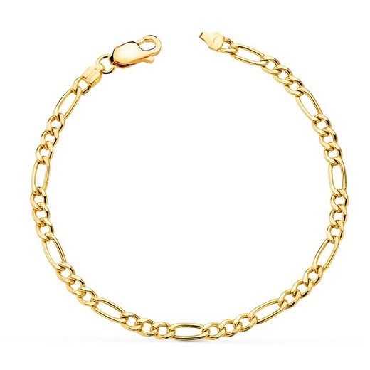 Pulsera Cartier Hueca Oro 18kts 19 cm 20008319