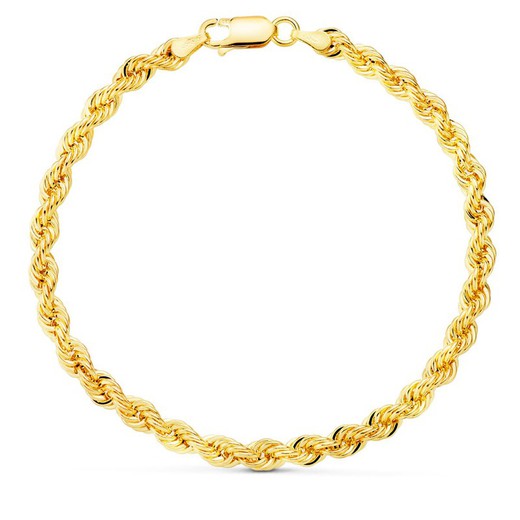 Pulsera Cordon Salomonico Oro 18kts 19 cm 18001520