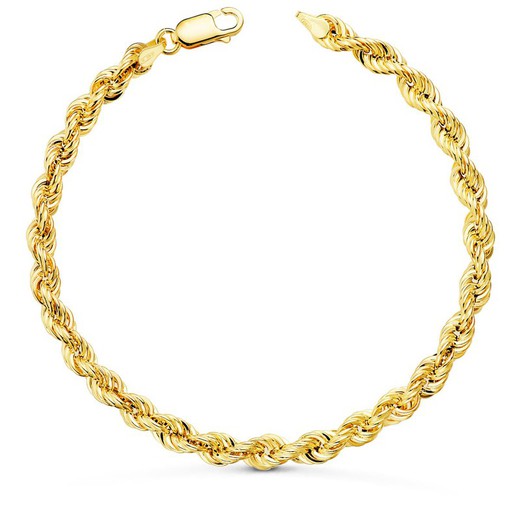 Bracciale Salomonico in cordino in oro 18kt 20 cm 18001620