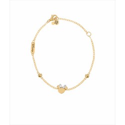 Pulsera Disney Oro Bicolor Plata 18kts 18K0014B Minnie