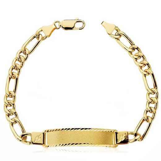 Cartier hule slavearmbånd i 18 karat guld 21,5 cm 23000217