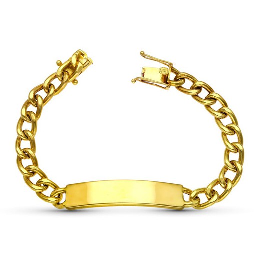 Bracciale alla schiava in oro massiccio 18kt 19,5 cm 20000008