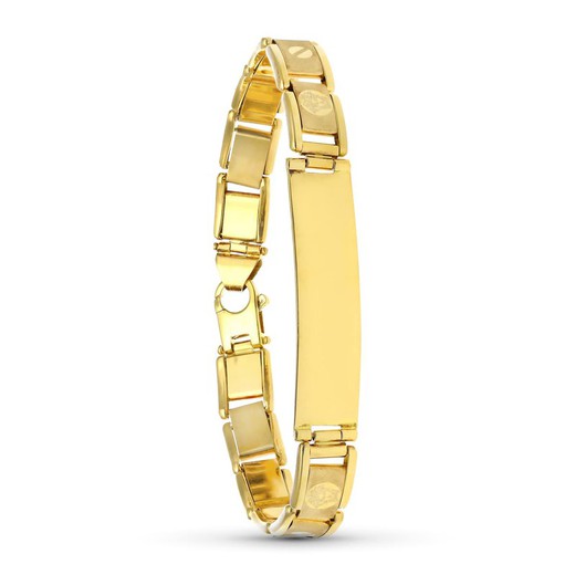 Bracciale alla schiava in oro 18kt 20,5 cm 08000000