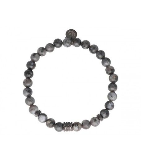 Pulsera Hombre Acero Liska BALI065BR Labradorita