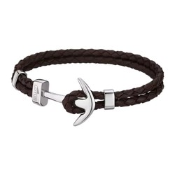 Bracelet Homme Lotus Style LS1832-2/5 Cuir Marron