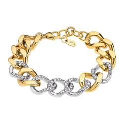 Pulseira feminina estilo Lotus LS2252-2/3 Dourada