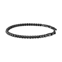 Pulsera Maserati JM222AVC02 J BR. IP BLACK & BLACK CZ 22CM Negra