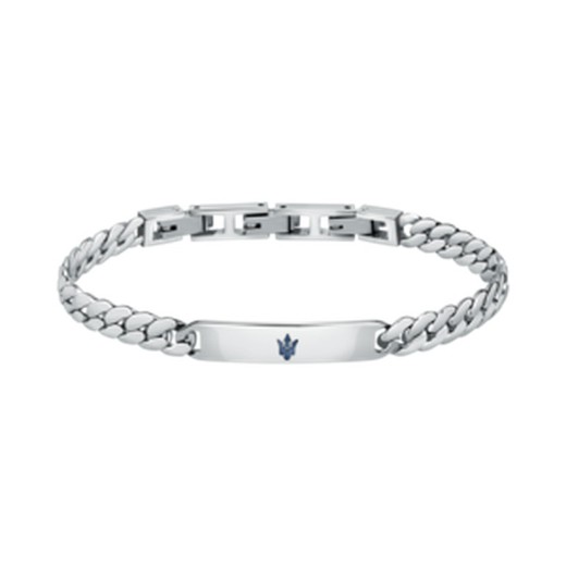 Maserati JM222AVD05 J BR bracelet. IP BLUE TRIDENT 22CM Steel
