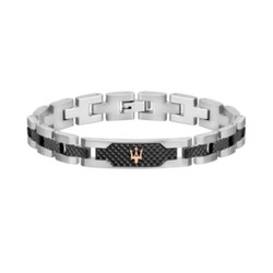 Pulsera Maserati JM419ASC01 BR. BLACK+RG+SSMASERATI BR