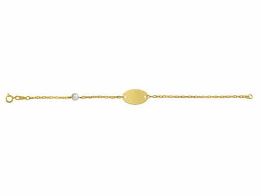 Pulsera Oro 18kts Argyor MRM 14cm (18)48306509 Cadena Marina Forzada