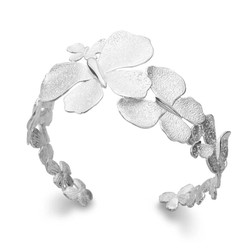 Pulsera Plata Argent Basic 14,5cm ESRM066 Frenesí Rigida