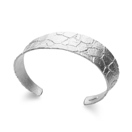 Pulsera Plata Argent Basic 17cm ESRM062 Rigida Gaia