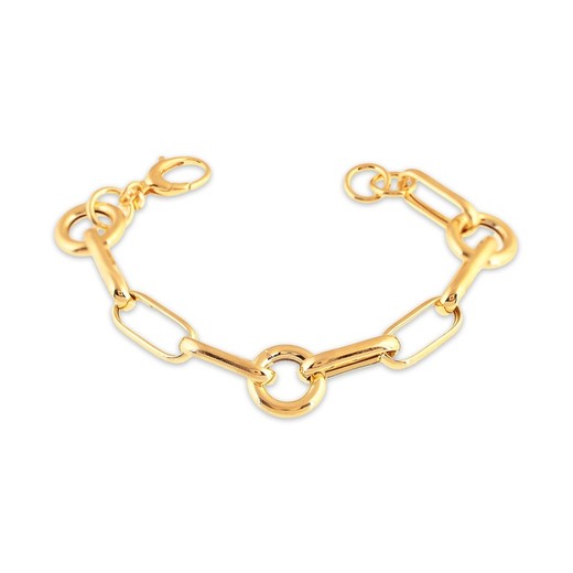 Pulsera Plata Dorada Sovrani 22,5cm AVP157 Cadena Eslabones