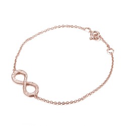 Pulsera Plata Rosada 17+1,50cm PU00130RO Infinity