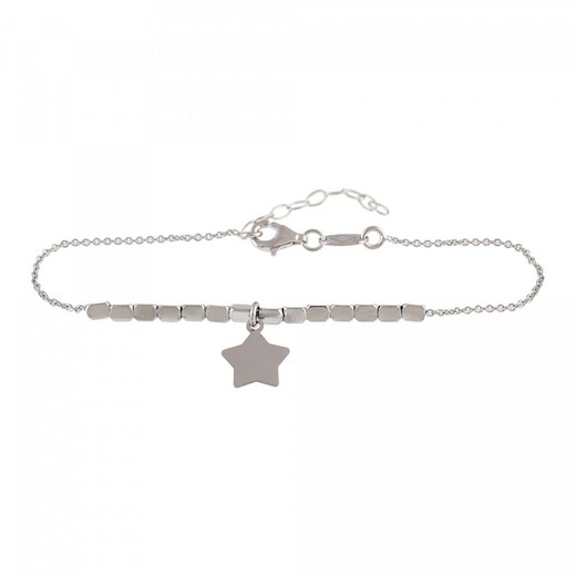 Pulsera Plata Sovrani 17+3cm AVP010 Estrella