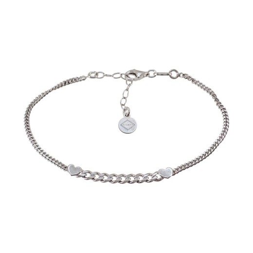 Pulsera Plata Sovrani 17+3cm AVP198 Cadena Corazones