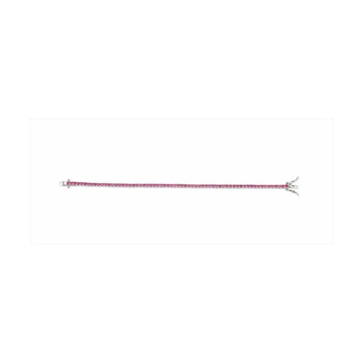 Pulsera Plata Sovrani 17cm J8821 Circonitas Rubies