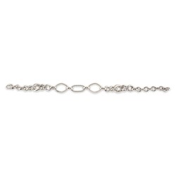 Pulsera Plata Sovrani 22,5cm AVP164 Cadena Eslabones