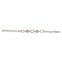 Pulsera Plata Sovrani 22,5cm AVP170 Cadena Eslabones