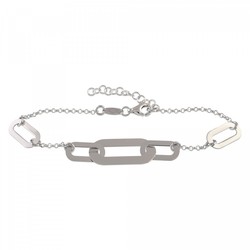 Pulsera Plata Sovrani AVP005 Eslabones