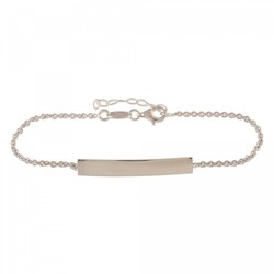 Pulsera Plata Sovrani AVP070 Placa Para Grabar