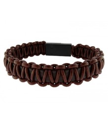 Pulsera USB Hombre Liska USB01M-I Piel Marrón IOS