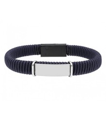 Pulsera USB Hombre Liska USB02A-A Piel Azul Android