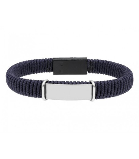 Pulsera USB Hombre Liska USB02A-A Piel Azul Android