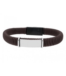 Pulsera USB Hombre Liska USB02M-I Piel Marrón IOS